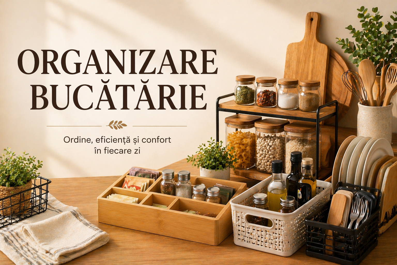 Organizare bucătărie