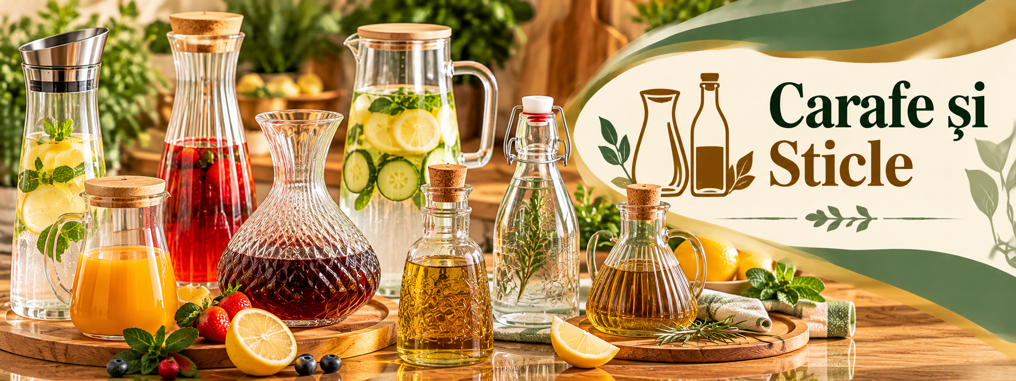 🍶 carafe și sticle