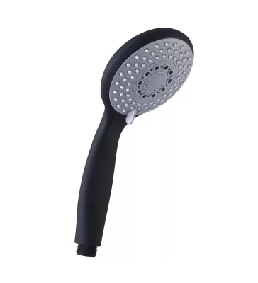 Cap pentru dus rio cu 3 functii culoare neagra idro bric