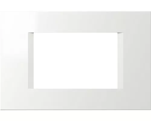 Rama alba cu 3 module scame - 9*12.5cm