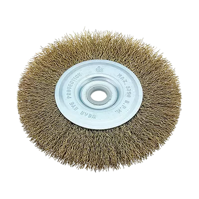 Perie circulara din sarma cu fir ondulat ff group 13539 - 125mm