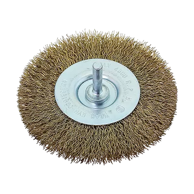 Perie circulara cu fir ondulat cu coada ff group 13549 - 75mm