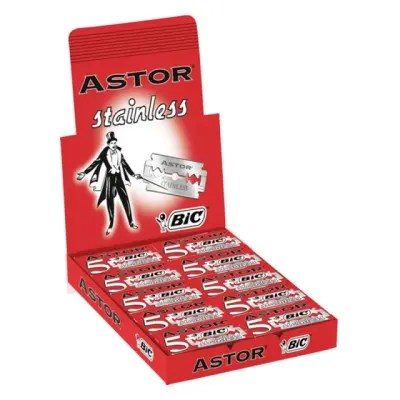 Pr  lame astor double edge stainless 20*5