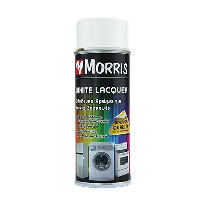 Spray vopsea pentru frigidere morris 28613 - 400ml - alb