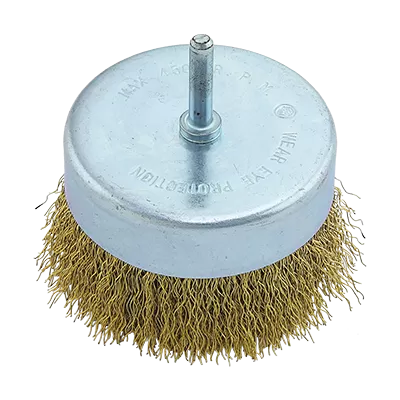Perie din sarma cu fir ondulat cu coada ff group 38687 - 80mm