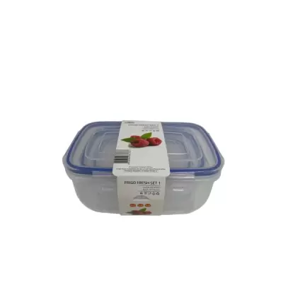 Set 3 cutii pentru alimente de diverse marimi frigo fresh