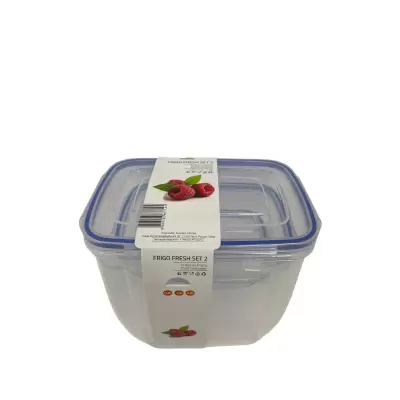 Set 3 cutii pentru alimente diverse marimi frigo fresh