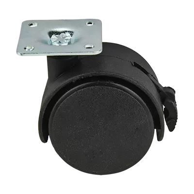 Roata din nylon cu frana 20kg ff group 41726 - 40mm