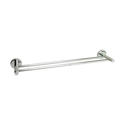 Suport bara din metal dublu pentru prosoape ff group 45091