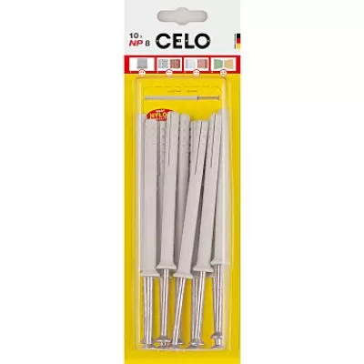 Diblu rapid cu surub np 10pcs celo - 8*80mm