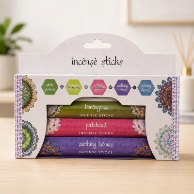 Bețișoare parfumate pan aroma – set 4 arome (diverse sortime