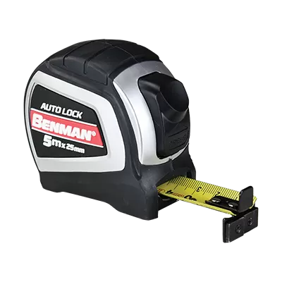 Ruleta  magnetica cu sistem auto lock benman 70963 - 25mm*8m