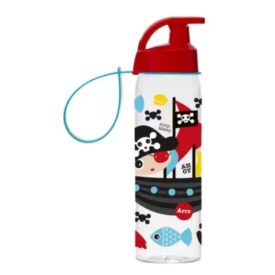 Sticla sport pirati 0.5 l cu bareta de prindere