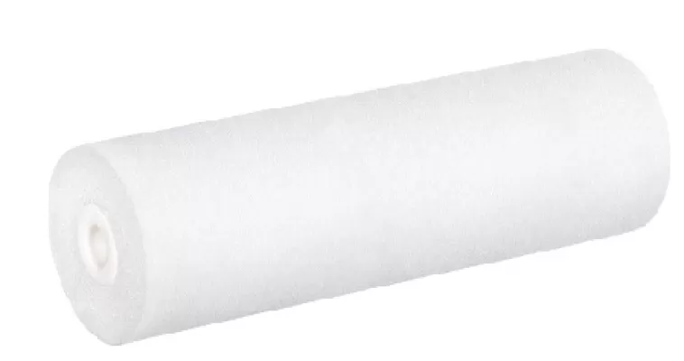 Rola burete fin pentru lacuit fir alb color expert - 11cm