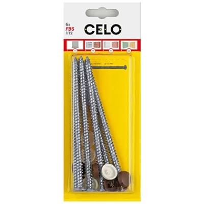 Surub universal fixare cadru fbs 6pcs celo - 7.5*112mm