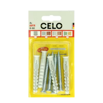 Diblu multifunctional mfr 8-60mm sb cu surub torx celo - 4pcs