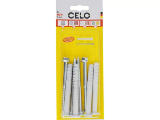 Diblu multifunctional mfr 8-80 fb cu surub 4pcs celo - 8*80mm*6*