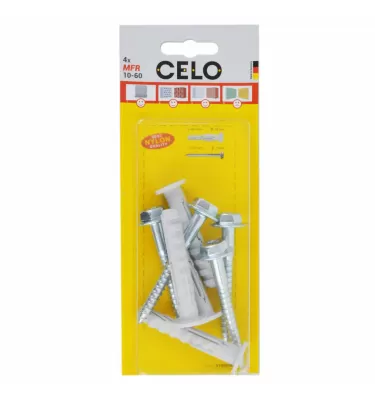 Diblu multifunctional mfr fb ssks cu surub 4pcs celo - 10*60mm