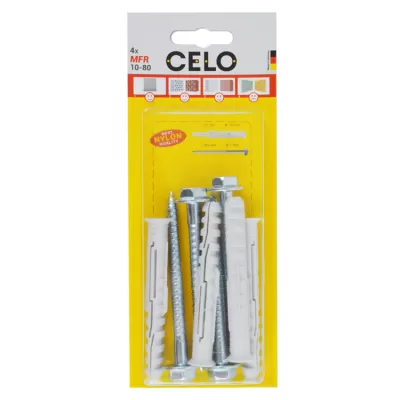 Diblu multifunctional mfr 10-80 sb cu surub 4pcs celo - 10*80mm*