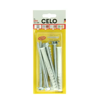 Diblu multifunctional mfr 10-100mm sb cu surub celo - 4pcs