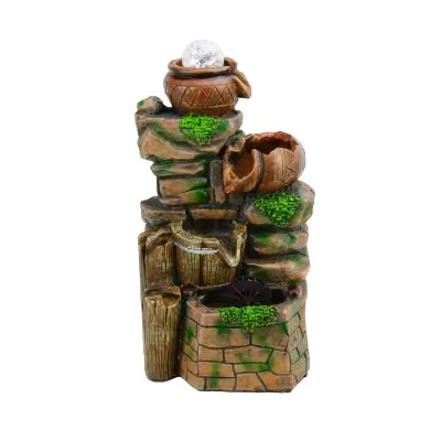 Decoratiune din piatra tip fantana 37 cm a13187