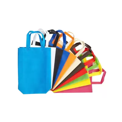 Sacosa textila 30 x 38 cm 10 buc/set diverse culori a13360