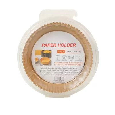 Hartie de copt pentru fripteuza 16 x 4.5 cm 50 buc/set a13830