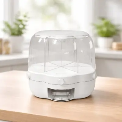 Alx organizator cereale 6 comp. 7.5l ov51215c