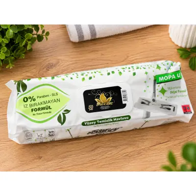 Șervețele umede pentru mop mozaic – 50 bucăți/set