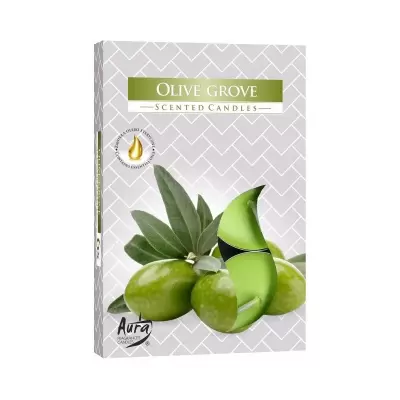 Lumanari parfumate aroma masline 6 buc/set