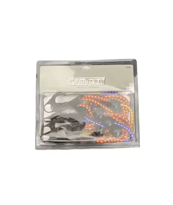 Set corzi elastice cu carlig 2pcs cartech - 6mm*50cm
